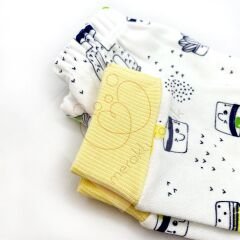 Sema Baby Sleeper Cactus Bebek Pijama Takımı 0-3 Ay - Sarı