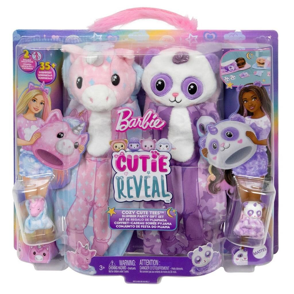 NessiWorld HRY15 Barbie Cutie Reveal Pijama Partisi İkili Set