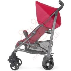 Chicco Lite Way 3 Top Baston Bebek Arabası - Kırmızı