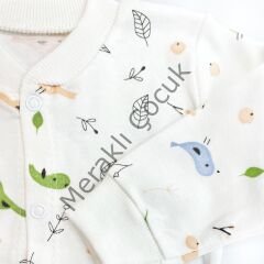 Sema Baby Happy Birds Bebek Pijama Takımı 3-6 Ay