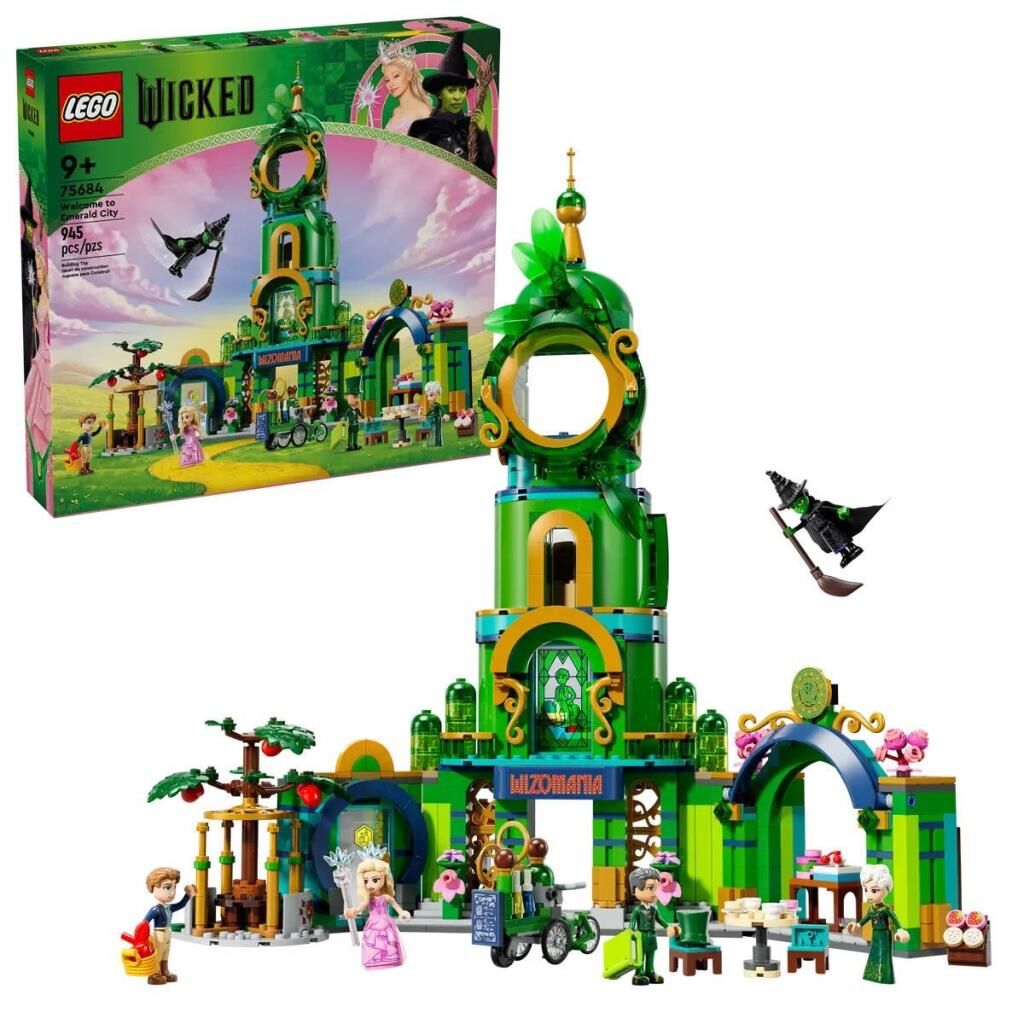 Nessiworld 75684 Lego Wicked - Emerald Cityye Hoş Geldiniz 945 parça +9 yaş