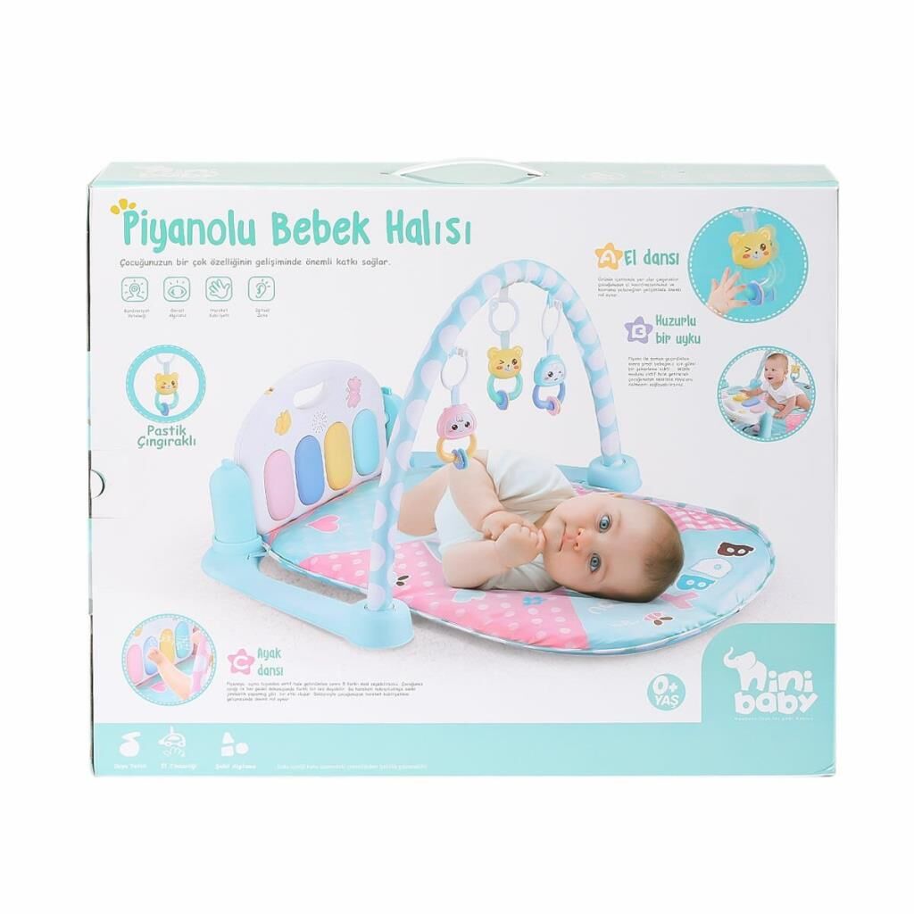 Nessiworld ER-111 Pianolu Bebek Halısı -Erdem Oyuncak