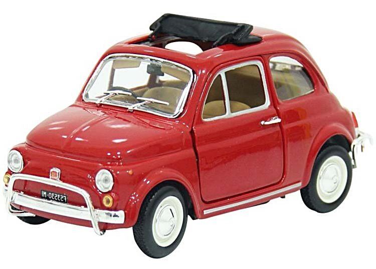 Nessiworld Bburago 1:24 Fiat 500L 1968 Model Araba