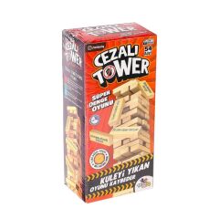 Nessiworld 7306 Cezalı Tower Ahşap Denge Oyunu -Totteriq