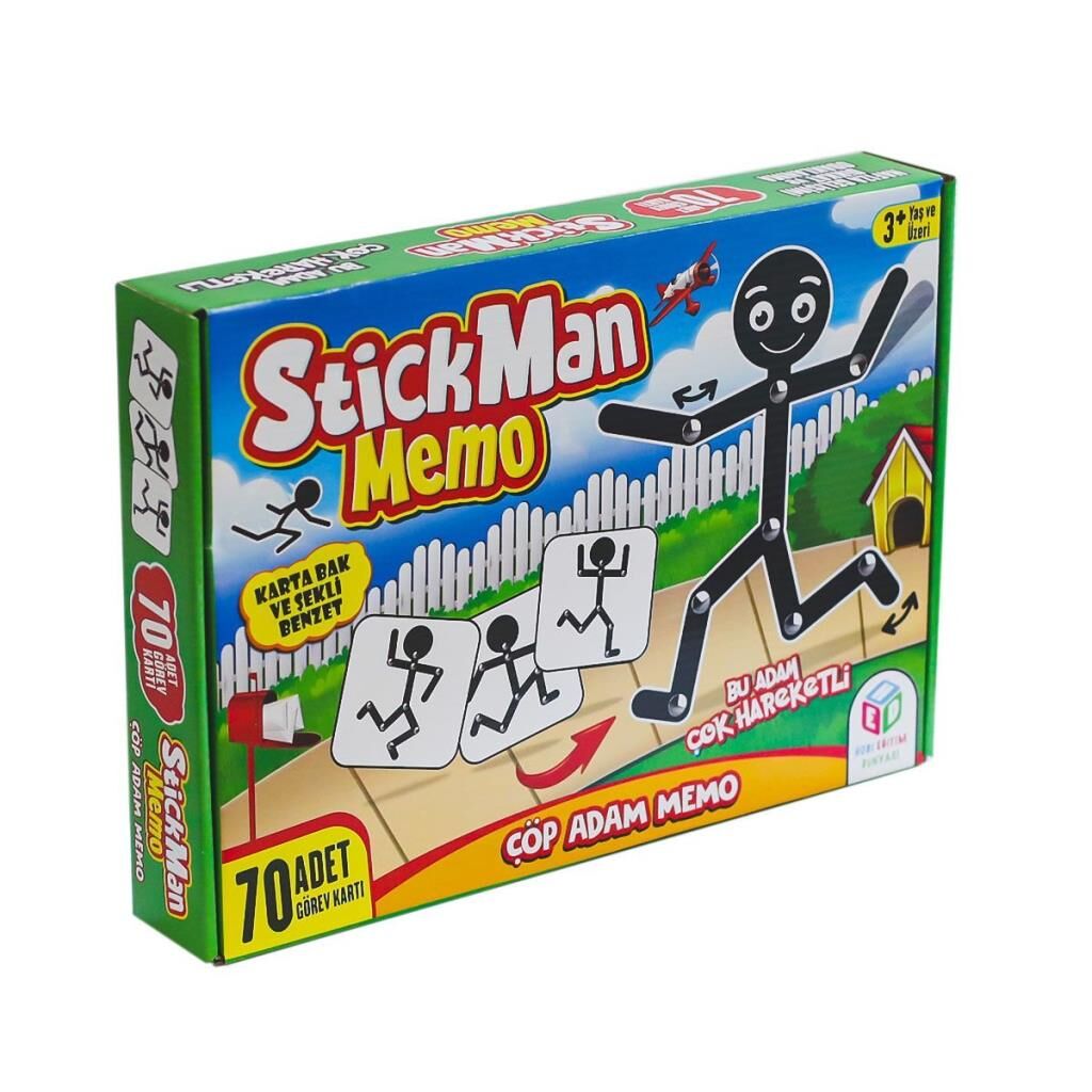 Nessiworld HED 109 Çöp Adam Stick Man Oyunu -Hobi Oyuncak