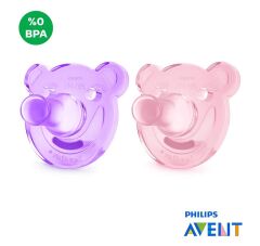 Philips Avent Soothie Yalancı Emzik 3+ Ay Kız 2'Li